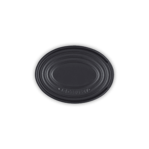 Image showing the Oval Spoon Rest, Black product.