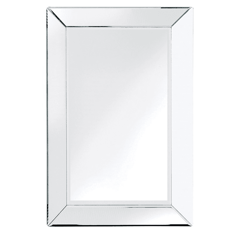 Segovia Plain Venetian mirror, 80 x 55cm