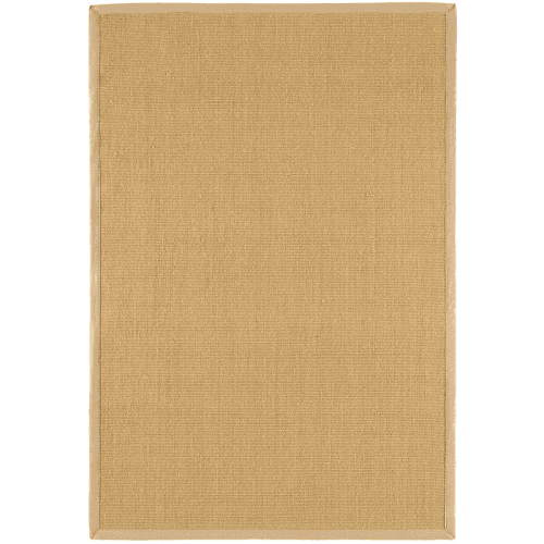 Image showing the Sisal linen border runner, 160 x 230cm, linen product.