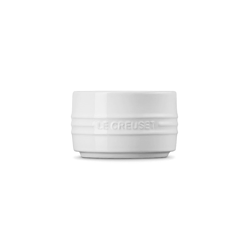 Stoneware Stackable Ramekin, White