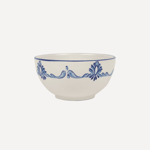 Image showing the Eleanor Set of 6 Cereal Bowls, D15cm, Blue product.