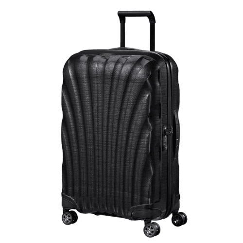Image showing the C-Lite Spinner Suitcase, H69 x L46 x W29cm, Black product.