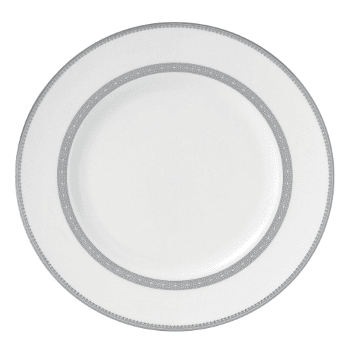 Image showing the Vera Wang - Lace Platinum Dinner plate, 27cm product.