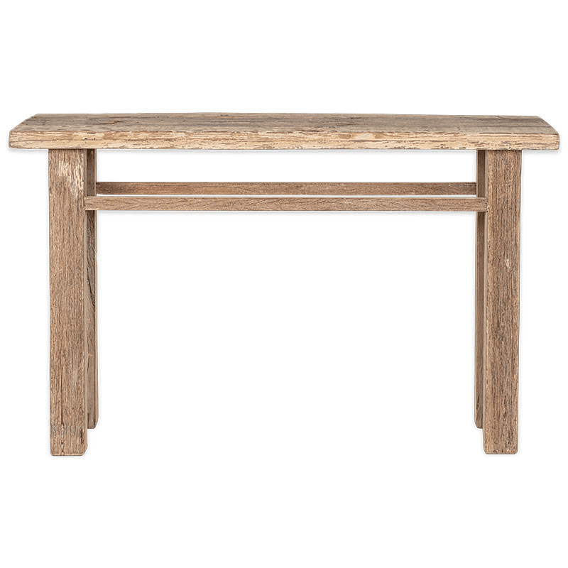 Ibo Reclaimed Wood Console Table, Natural