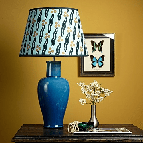 Lolita Medium table lamp - base only, H44 x W18cm, Turquoise