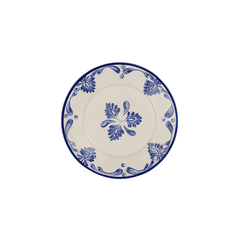 Eleanor Set of 6 Dessert Plates, D22cm, Blue