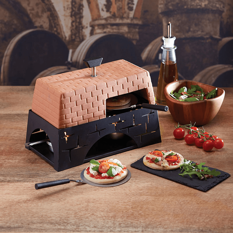Mini Tabletop Pizza Oven, Terracotta