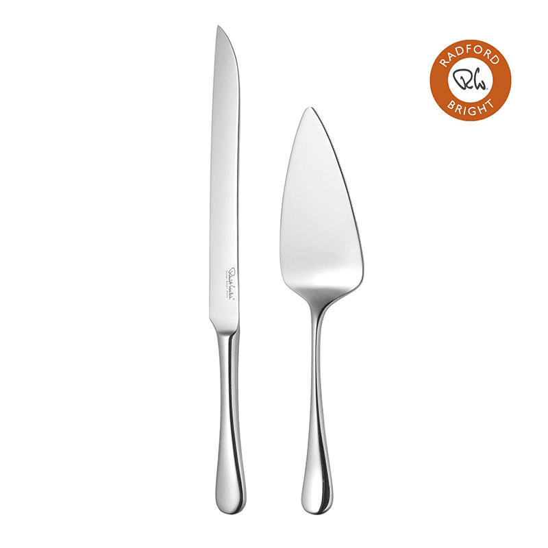 Radford 2 Piece Cake Serving Set, Stainless Steel