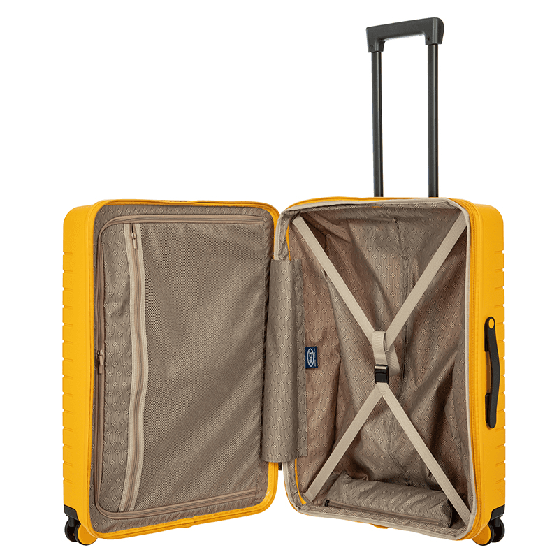 Ulisse Expandable Suitcase, H71 x W28 x L49cm, Mango