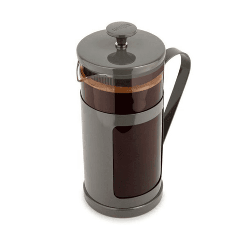 Image showing the Monaco Stainless Steel Cafetière, 8 Cup, Grey product.