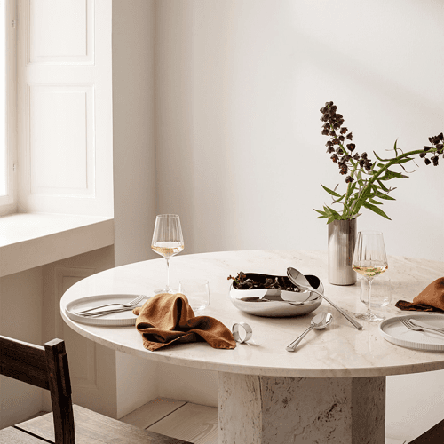 Image showing the Cobra Salad Serving Set, L26cm, Silver product.