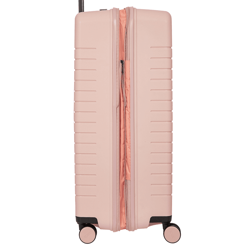 Ulisse Expandable Suitcase, H79 x W31 x L53cm, Pearl Pink