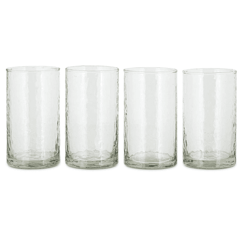 Image showing the Yala Set of 4Highball Glasses, 300ml, Clear product.