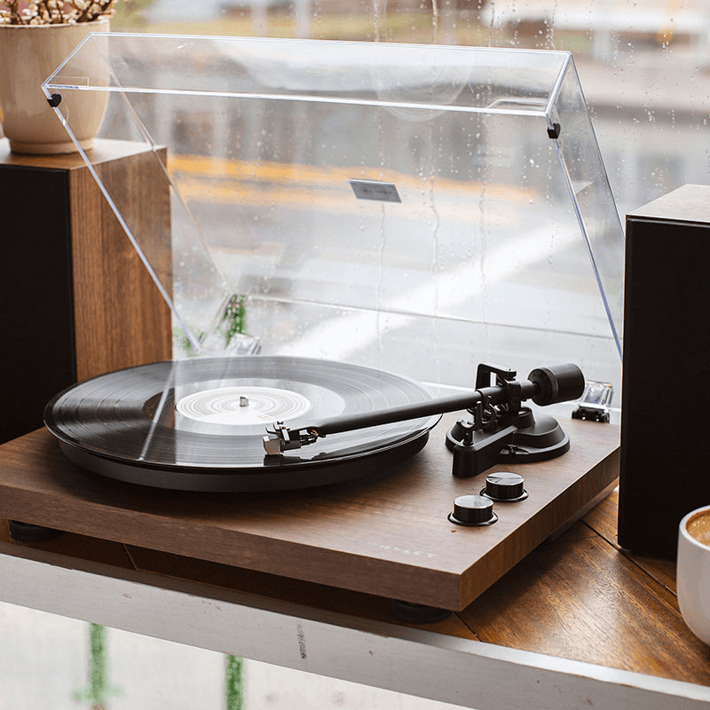 C62 Turntable Shelf System, Walnut