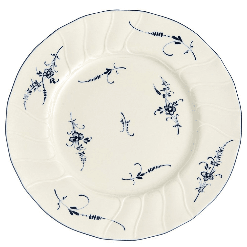 Old Luxembourg Flat plate, 26cm, porcelain
