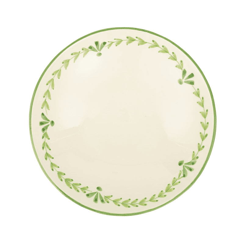 Elouise Set of 6 Pasta Bowls, D22cm, Green