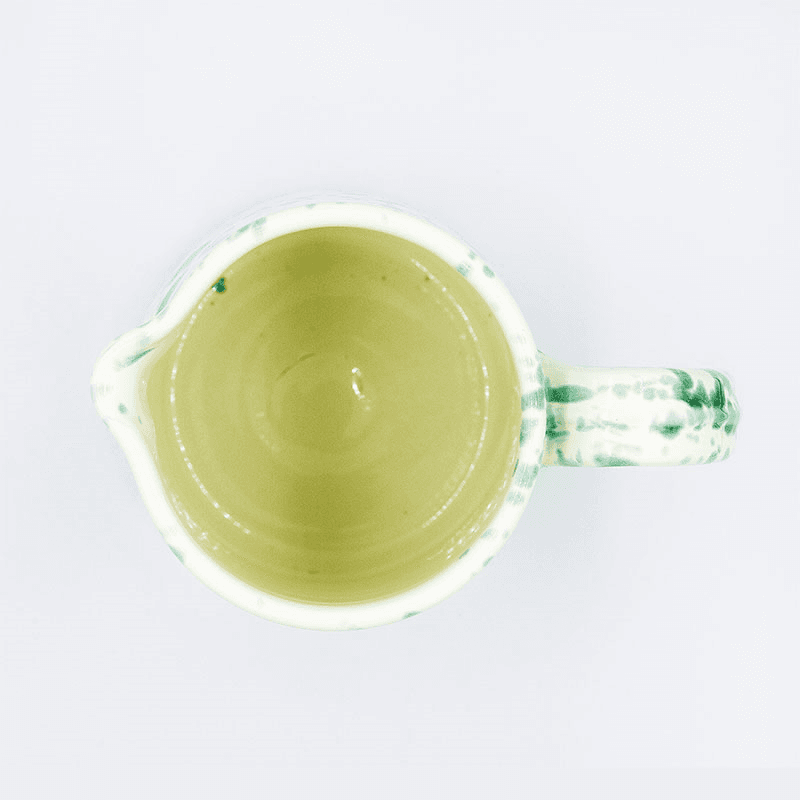 Splatter Jug, H18cm, Pistachio