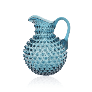 Image showing the Jug, Hobnail, Aquamarine, Large, 2000ml product.