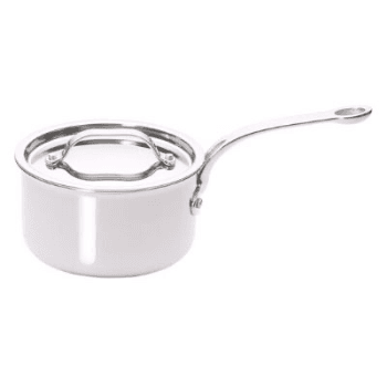 Image showing the Saucepan, Tri-Ply, Stainless Steel, 16cm product.
