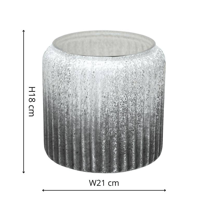 Verre Planter, D21cm, Atlantic Blue
