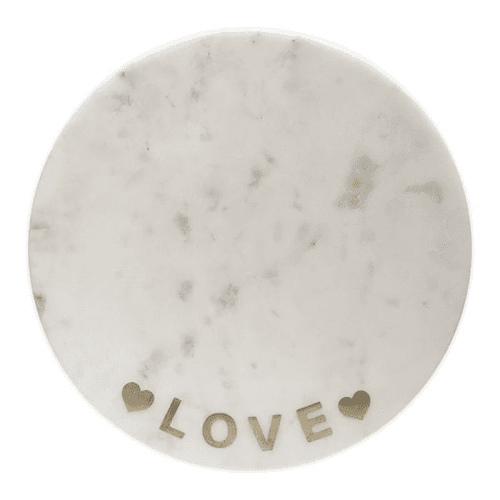 Image showing the Marble Cheeseboard, D30cm, White product.
