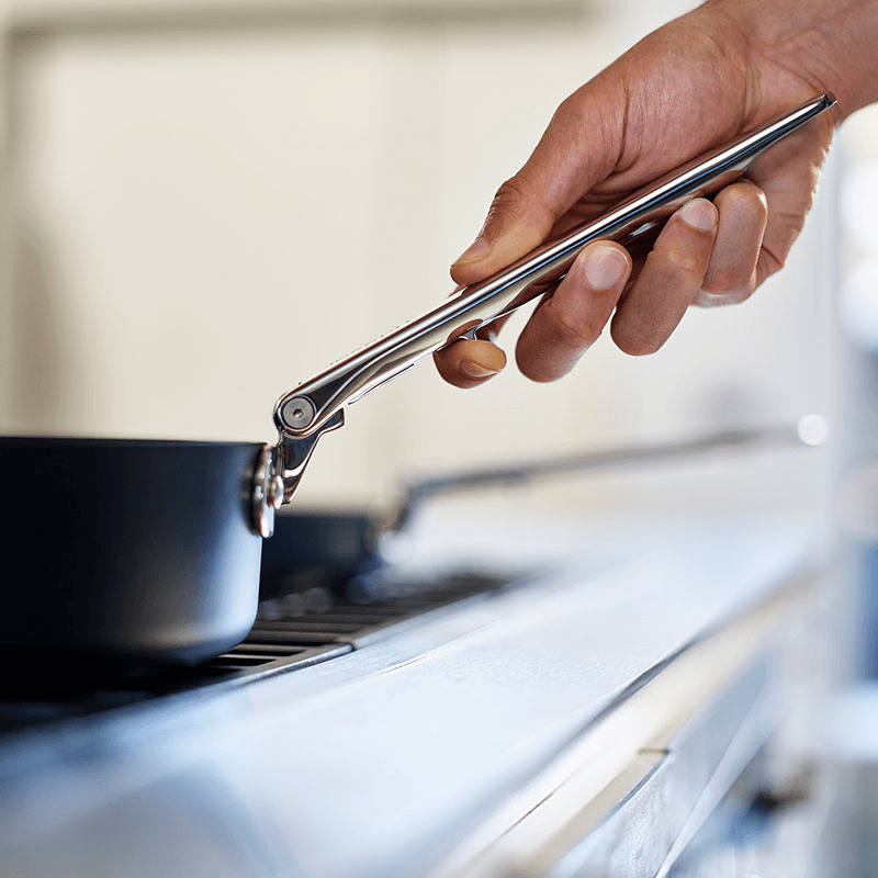 Space Folding Frying Pan, 24cm, Midnight Blue