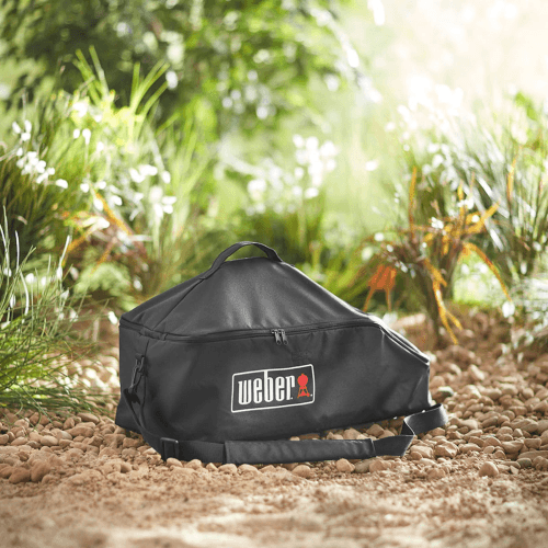 Image showing the Premium - Fits Go-Anywhere Barbeque cover, Black product.
