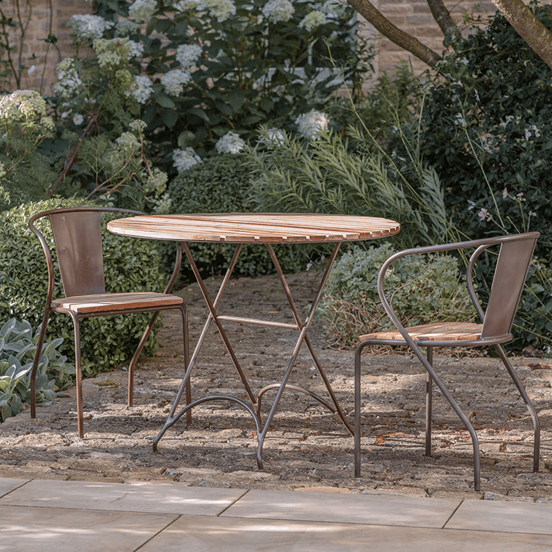 Vivika Outdoor Dining Chair, Natural