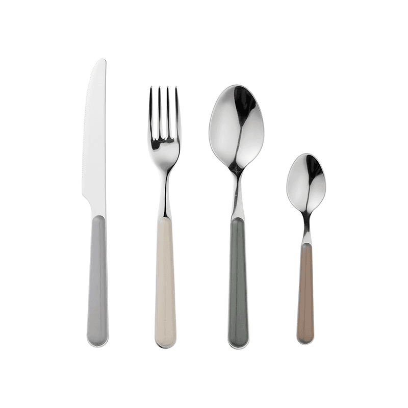 Marstal 8 piece Cutlery set, Grey