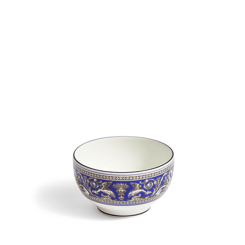 Florentine Rice Bowl, D10.5cm, Marine