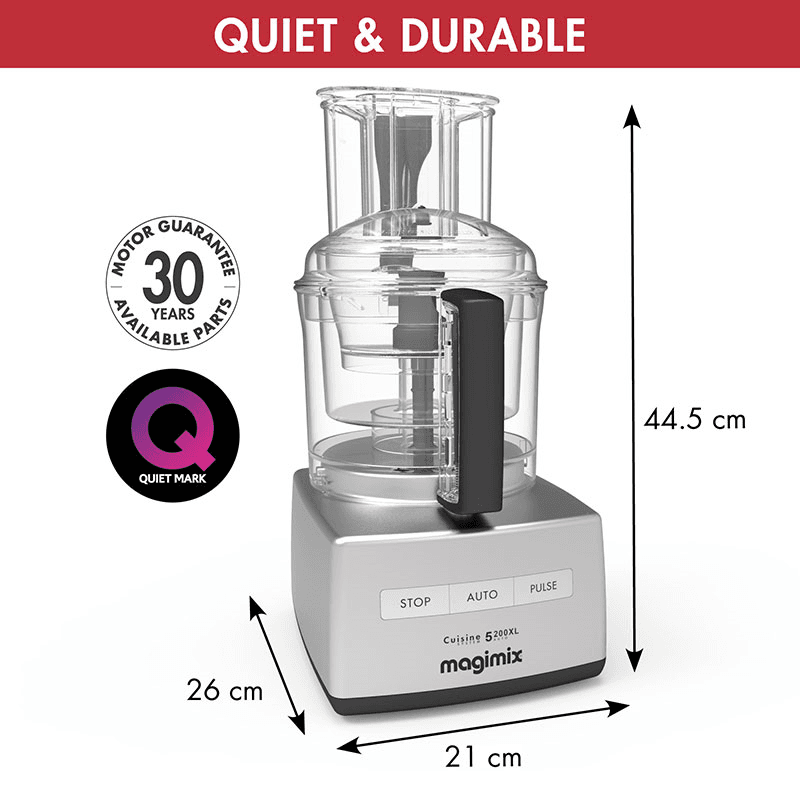 5200 XL Food processor 18591, 3.6L, Satin