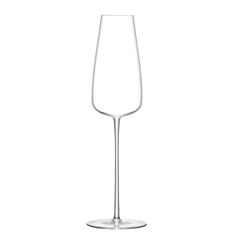 Wine Culture Pair of champagne flutes, 330ml, clear