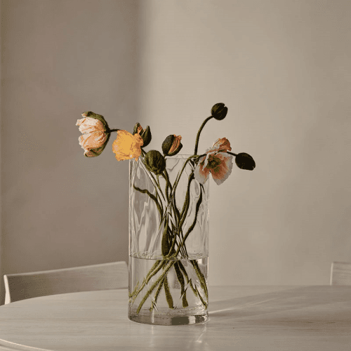 Image showing the Vase, H40cm, Clear product.