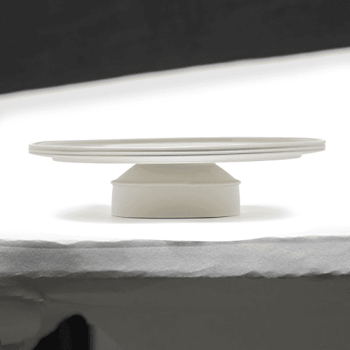 Image showing the Dune Cake Stand, D33cm, Alabaster product.
