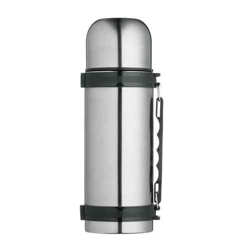 Image showing the Thermos flask, 1 litre, Silver product.