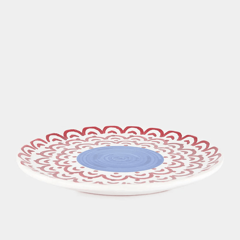 Sicily Plate, D28cm, Red