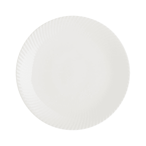 Image showing the Arc Medium Plate, D23cm, White product.