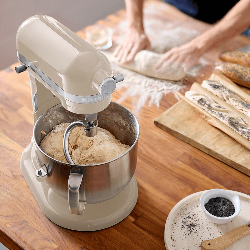 Bowl Lift Mixer, 6.6L, Almond Cream