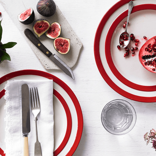 Image showing the Set of 4 Dinner Plates, D28cm product.
