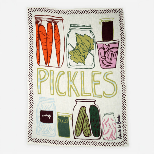 Image showing the Tea Towel, Pickle product.