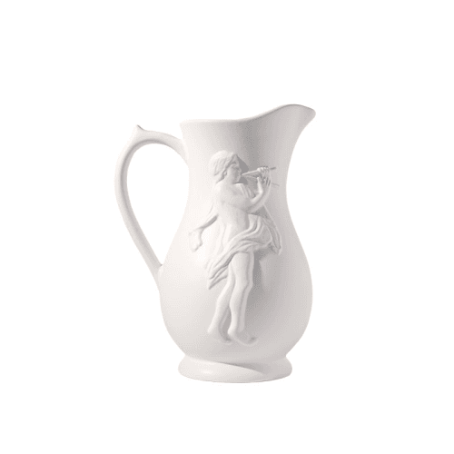 Image showing the Marsyas Ceramic Jug, H25cm, White product.