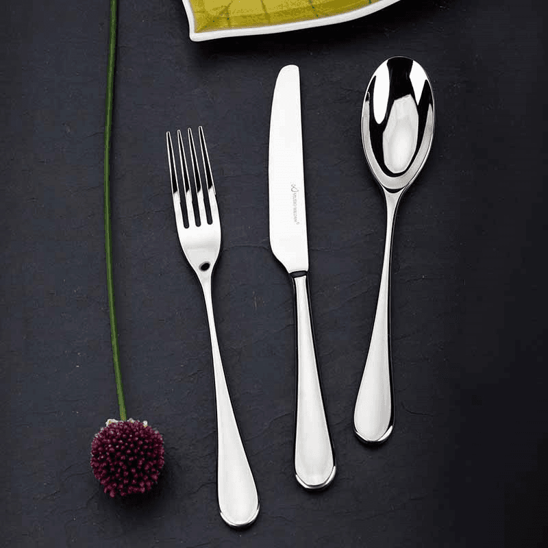 Mulberry 16 Piece Cutlery Set, Mirror Finish