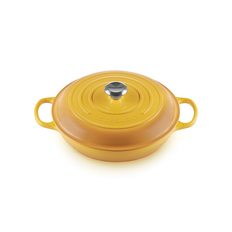 Signature Cast Iron Shallow Casserole, 30cm, Nectar