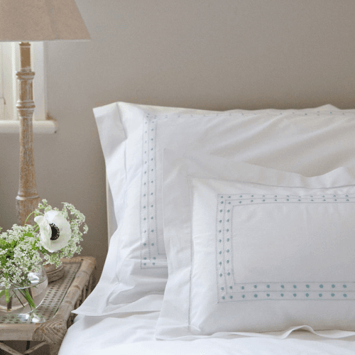 Image showing the Matilda Standard Pillowcase, Duckegg product.
