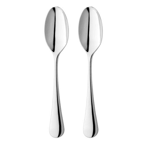 Image showing the Royal Oak 2 piece serving spoon set, Stainless Steel product.