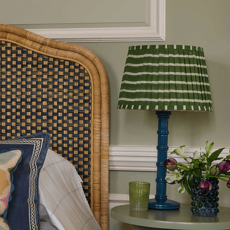 Edo Pleated Shade, D30cm, Green