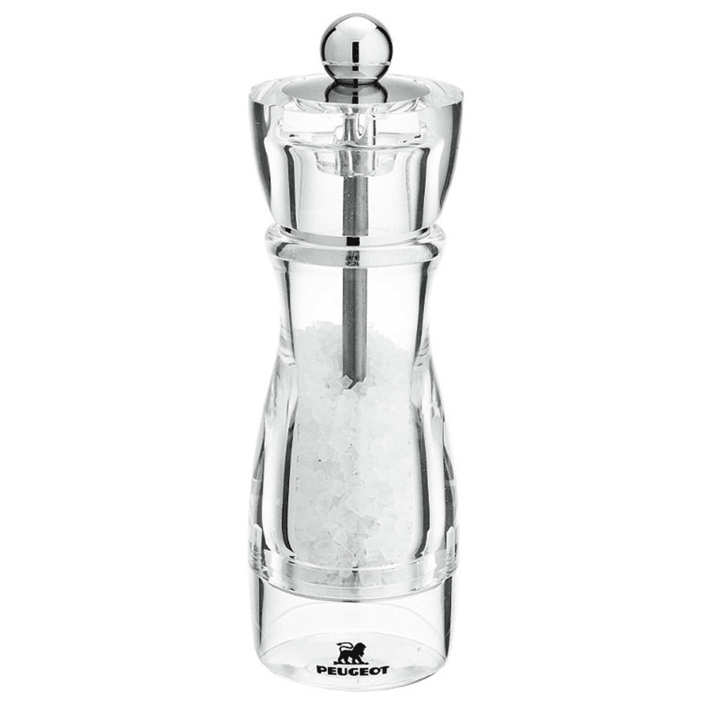 Vittel Salt mill, 16cm, Clear Acrylic Finish