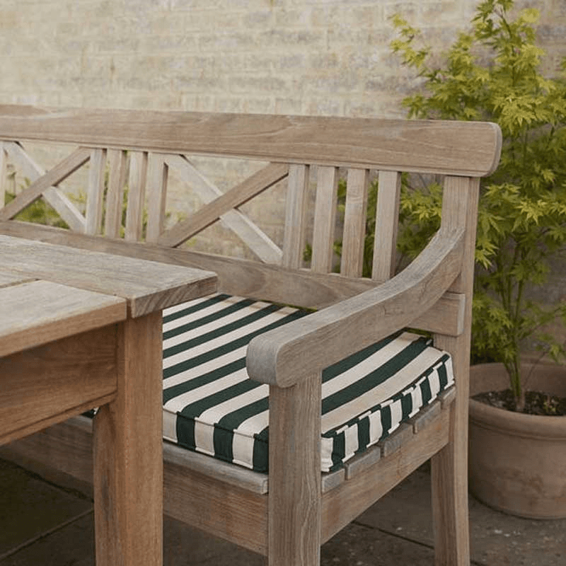 Drachmann Cushion, L165 x W51cm, Light Apricot/Dark Green