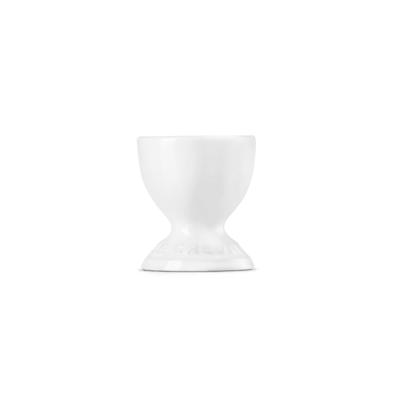 Stoneware Egg Cup, White