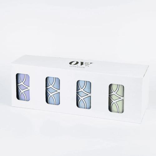 Image showing the Loop Set of 4 Mugs, 350ml, Ombre 2 product.